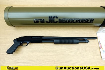 Mossberg 500 12 ga. Shotgun. Like New. 18.5" Barrel. Pump Action SURVIVAL KIT IN A CAN! Features a