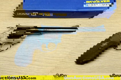 ROSSI M51 .22 LR Revolver. Excellent. 6" Barrel. Shiny Bore, Tight Action Features a Fixed Blade