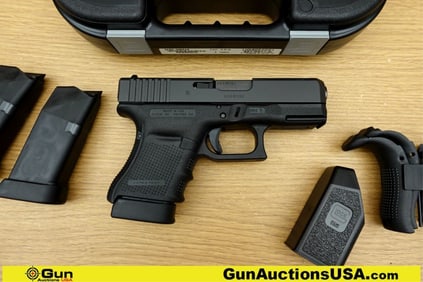 Glock 30 45 ACP GEN 4 Pistol. Like New. 3.5" Barrel. Semi Auto Features a Blacked out Slide, Factory