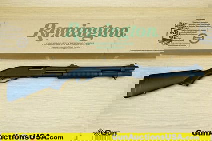 REMINGTON ARMS CO 870 POLICE MAGNUM 12 ga. Shotgun. Very Good. 18" Barrel. Shiny Bore, Tight Action