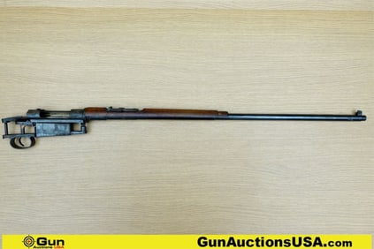LOEWE BERLIN 1895 7X57 Rifle Action . Good condition, Normal Handling Marks, Scattered Spotting
