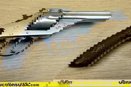 IVER JOHNSON BREAKTOP .32 CAL Revolver. Good condition, Normal Handling Marks, Scattered Spotting