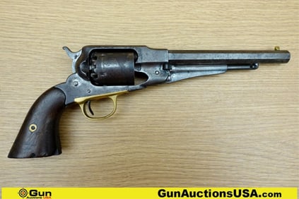 Remington 1858 NAVY .44 Caliber COLLECTOR'S Revolver. Very Good. 8" Barrel. Cap and Ball NAVY MODEL!