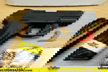 Ruger SECURITY-9 9MM PARA Pistol. NEW in Box. 4" Barrel. Semi Auto Features a Blacked Out Stainless