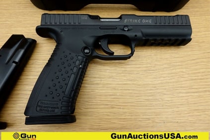 ARSENAL STRIKE ONE 9MM PARA Pistol. Like New. 5" Barrel. Semi Auto Features a Matte Black Steel