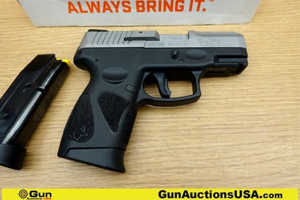TAURUS ARMAS G2C 9MM PARA Pistol. NEW in Box. 3" Barrel. Semi Auto Features a Stainless Steel Slide,