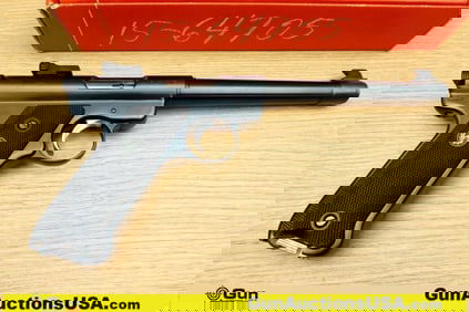 RUGER MARK I .22 LR Pistol. Like New. 6 7/8" Barrel. Semi Auto Features a BEAUTIFUL Deep Blue