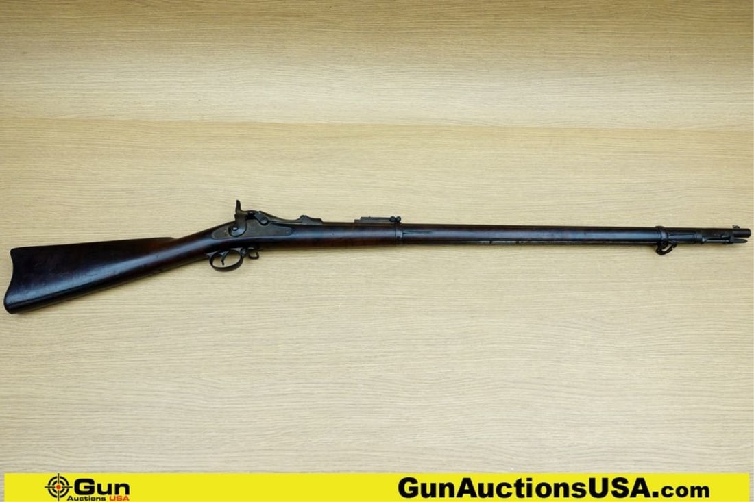 Springfield U.S 1884 TRAP DOOR 45/70 GOVT. COLLECTOR'S Rifle. Good condition, Normal Handling Marks,: Springfield U.S 1884 TRAP DOOR 45/70 GOVT. COLLECTOR'S Rifle. Good condition, Normal Handling Marks, Scattered Spotting and/or Pitting. 32" Barrel. Shiny Bore, Tight Action Single Shot A vintage rifle