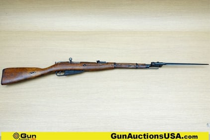 IZHEVSK M44 7.62 x 54r Rifle. Good condition, Normal Handling Marks, Scattered Spotting and/or