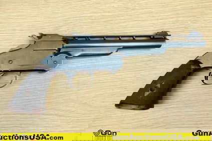 Smith & Wesson U.S. Army American model revolver which preceded the Schofield.This model has a paten