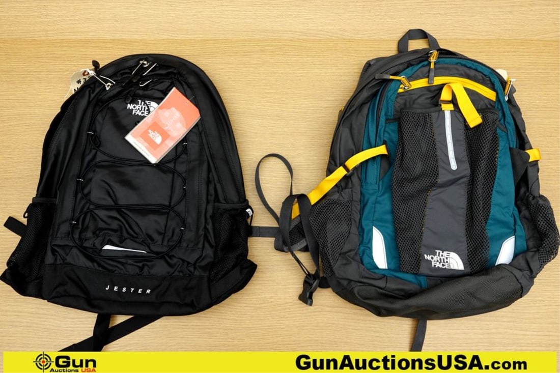 The North Face Recon, Jester Backpacks. Like New. Lot of 2 Daily Use Backpacks with Laptop: The North Face Recon, Jester Backpacks. Like New. Lot of 2 Daily Use Backpacks with Laptop Compartments. . (58983) (GSCO63)