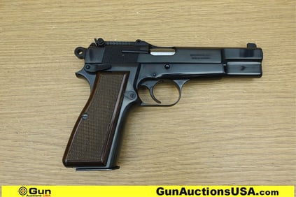 BROWNING FNH HI POWER 9MM PARA EL CAPITIAN Pistol. Very Good. 4.75" Barrel. Shiny Bore Semi Auto