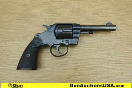 COLT NEW ARMY 1903 38 COLT MATCHING NUMBERS Revolver. Good condition, Normal Handling Marks,