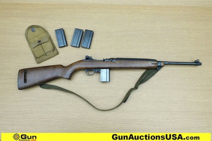 UNIVERSAL M1 30 CARBINE Rifle. Very Good. 17.5" Barrel. Shiny Bore, Tight Action Semi Auto Features