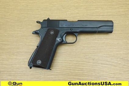 F.M.A.P./FM EJERCITO ARGENTINO COLT 1927 45 ACP MATCHING NUMBERS Pistol. Very Good. 5" Barrel. Shiny