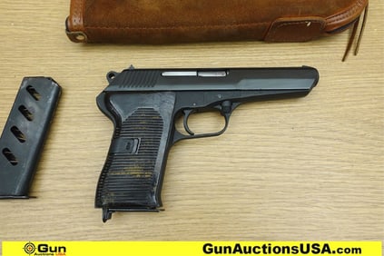 CZ 52 7.62 TOK MATCHING NUMBERS Pistol. Very Good. 4.5" Barrel. Shiny Bore, Tight Action Semi Auto