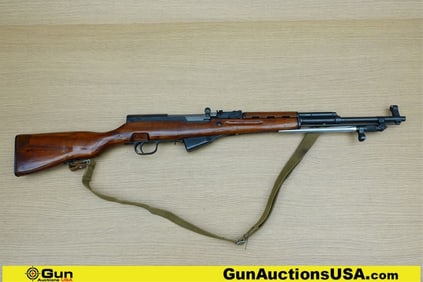 Norinco SKS 7.62 x 39 Rifle. Very Good. 20" Barrel. Shiny Bore, Tight Action Semi Auto Features a