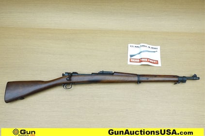 SPRINGFIELD 1903 30-06SPRG Rifle. Very Good. 25" Barrel. Shiny Bore, Tight Action Bolt Action