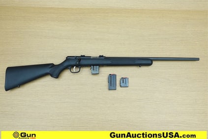 SAVAGE ARMS (CANADA) 93R17 .17 HMR Rifle. Very Good. 20" Barrel. Shiny Bore, Tight Action Bolt