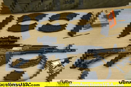 ZASTAVA M70 ZPAP 7.62 x 39 Rifle. Excellent. 17.5" Barrel. Shiny Bore, Tight Action Semi Auto