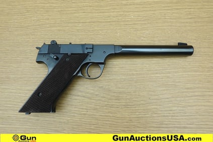 HIGH STANDARD H-D MILITARY .22 LR TARGET Pistol. Excellent. 6 5/8" Barrel. Shiny Bore, Tight Action