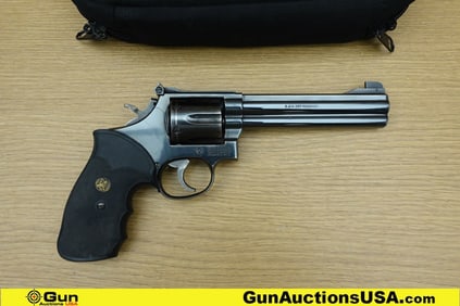 S&W 586 .357 MAGNUM Revolver. Good condition, Normal Handling Marks, Scattered Spotting and/or