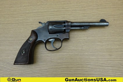S&W 10 .38 SPECIAL COLLECTOR'S Revolver. Good condition, Normal Handling Marks, Scattered Spotting