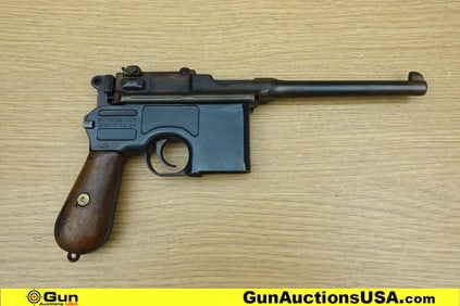 WAFFENFABRIK OBERNDORF C-96 7.63X25 MAUSER COLLECTOR'S Pistol. Good condition, Normal Handling
