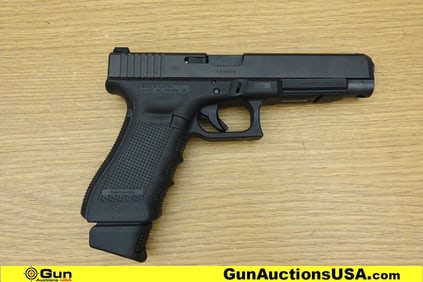Glock 35 40 S&W Pistol. Excellent. 5.25" Barrel. Shiny Bore, Tight Action Semi Auto Features a Black