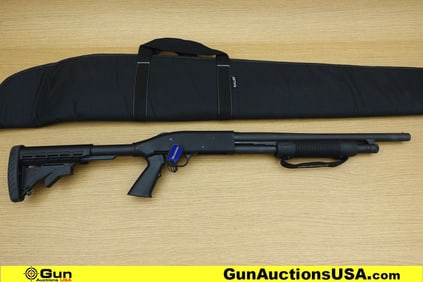 Mossberg 500 12 ga. LEFT HANDED Shotgun. Excellent. 18.5" Barrel. Shiny Bore, Tight Action Pump
