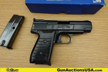 BRYCO ARMS JENNINGS NINE 9MM LUGER Pistol. Very Good. 4" Barrel. Shiny Bore, Tight Action Semi Auto