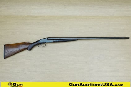 LEFEVER ARMS CO SXS 12 ga. Shotgun. Fair Condition. 30" Barrel. Break Action Features DAMASCUS