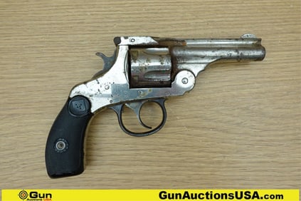H&R TOP BREAK .38 S&W CTGE TOP BREAK Revolver. Fair Condition. 3.25" Barrel. Features a Front Blade