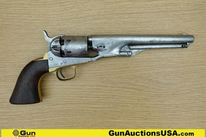 COLT 1851 NAVY .36 Caliber COLLECTOR'S BLACK POWDER REVOLVER. Good condition, Normal Handling Marks,