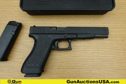 Glock 17L 9X19 TARGET/COMPETITION Pistol. Very Good. 5.75" Barrel. Shiny Bore, Tight Action Semi