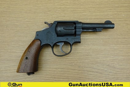 S&W VICTORY .38 S&W SPL U.S. NAVY Revolver. Good condition, Normal Handling Marks, Scattered