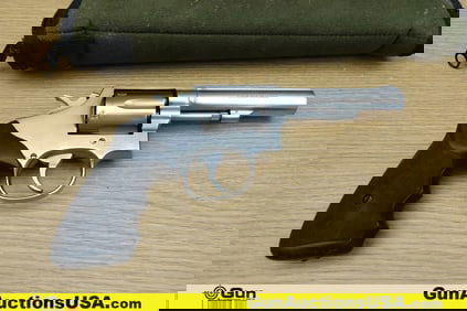 S&W 65-3 .357 MAGNUM Revolver. Very Good. 4" Barrel. Shiny Bore, Tight Action Features Stainless