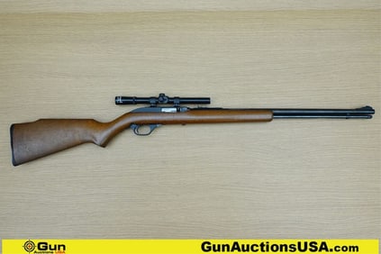 MARLIN 60 .22 LR Rifle. Good Condition, Normal Handling Marks, Scattered Spotting/Pitting. 22"