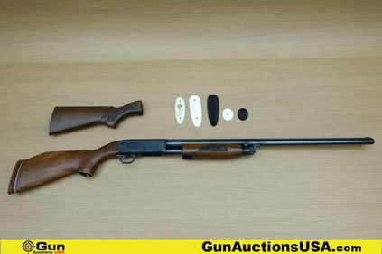 ITHACA 37 FEATHERLIGHT 12 ga. Shotgun. Very Good. 27.5" Barrel. Shiny Bore, Tight Action Pump Action