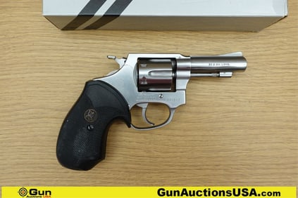 Rossi 89 .32 S&W Long Revolver. Very Good. 3" Barrel. Shiny Bore, Tight Action Features Stainless