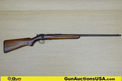 WINCHESTER 67 .22 S-L-LR Rifle. Good condition, Normal Handling Marks, Scattered Spotting and/or