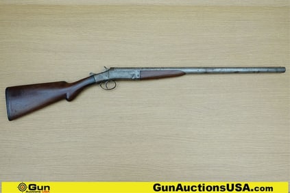 BUCKEYE GUN CO SINGLE SHOT BREAK 12 ga. Shotgun. Needs Repair. 26" Barrel. Break Action- Single Shot