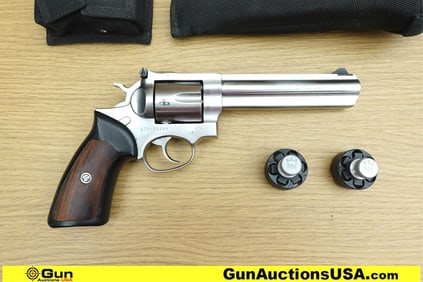 Ruger GP100 357MAG/38SPL Revolver. Very Good. 6" Barrel. Shiny Bore, Tight Action Features a Front