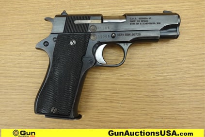 STAR BM 9MM PARA Pistol. Good condition, Normal Handling Marks, Scattered Spotting and/or Pitting.