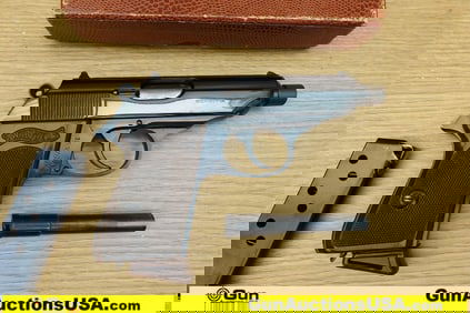 WALTHER/INTERARMS PPK 7.65 THREADED BARREL Pistol. Like New. 3.75" Barrel. Shiny Bore, Tight Action
