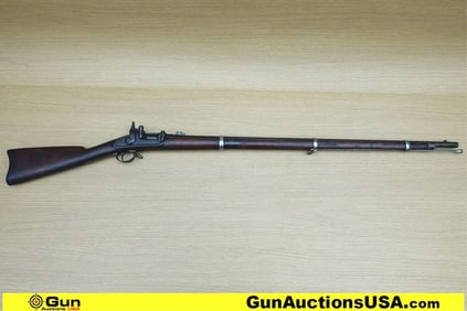 BRIDESBURG 1863 JENKS .58 RIMFIRE CONVERSION Rifle. Good condition, Normal Handling Marks, Scattered