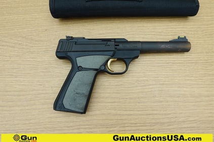BROWNING BUCKMARK .22 LR TARGET Pistol. Good condition, Normal Handling Marks, Scattered Spotting