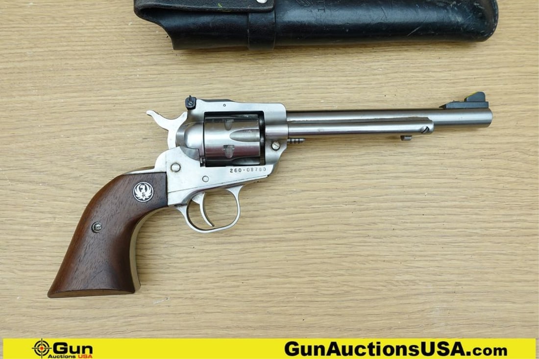 Ruger NEW MODEL SINGLE SIX .22 CAL Revolver. Very Good . 6.5" Barrel. Shiny Bore, Tight Action: Ruger NEW MODEL SINGLE SIX .22 CAL Revolver. Very Good . 6.5" Barrel. Shiny Bore, Tight Action Embodies a classic design and precision engineering, offering exceptional accuracy and reliability for th