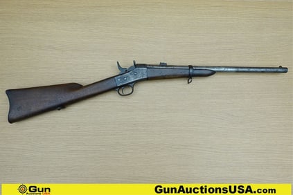 Remington ROLLING BLOCK .45.70 Rifle. Fair Condition. 19" Barrel. Breech Load A Light Baby Carbine,