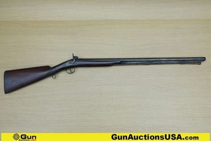 C. BAKER Percussion COLLECTOR'S Shotgun . Good condition, Normal Handling Marks, Scattered Spotting